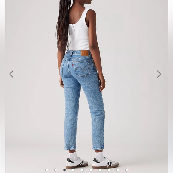 Levi's Denim - Levi’s Wedgie Straight Leg Jeans Medium Wash High Rise Size 27